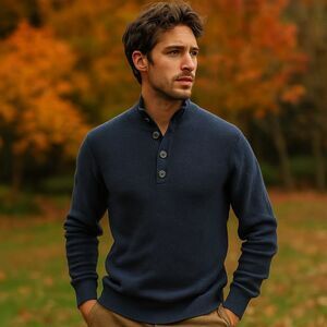 Banana Republic Dark Blue Knit Top Size Medium